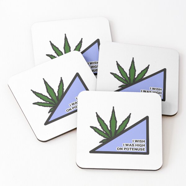 Item preview, I Wish I Was High On Potenuse Design designed and sold by JacksDesign.