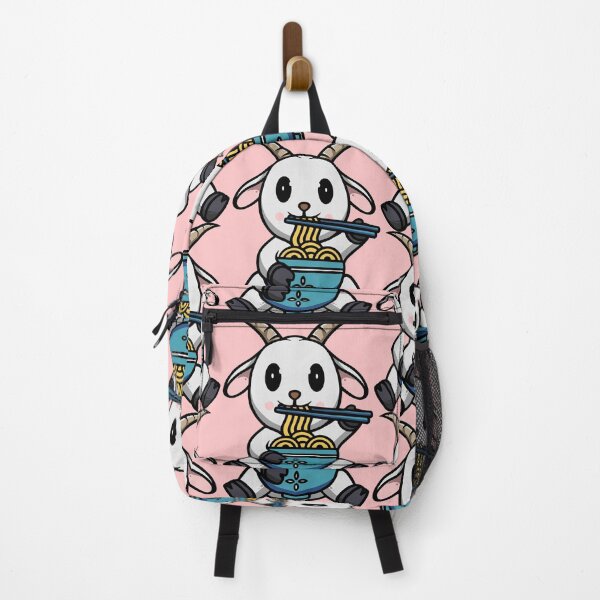 Item preview, Cute Goat Eating Ramen designed and sold by cubbone.