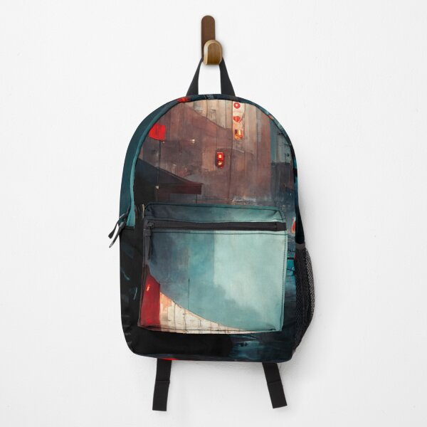 Item preview, Street Science Fiction Cinema Scene Surreal Urban Night designed and sold by HRMNY25.