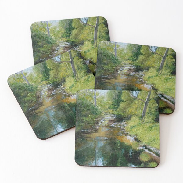 Item preview, Darebin Creek Early Morning designed and sold by Dai Wynn Fine Art.