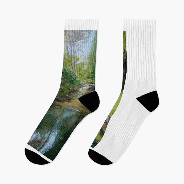 Item preview, Darebin Creek Early Morning designed and sold by Dai Wynn Fine Art.