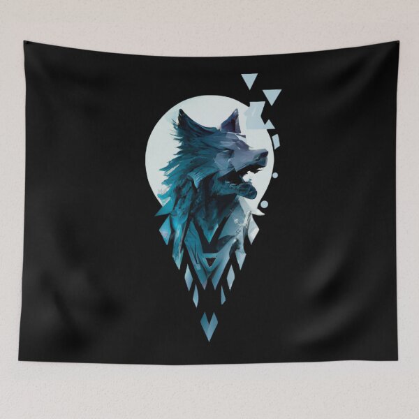 Item preview, Soul of Wolf - Geometrical designed and sold by Dude 4U.