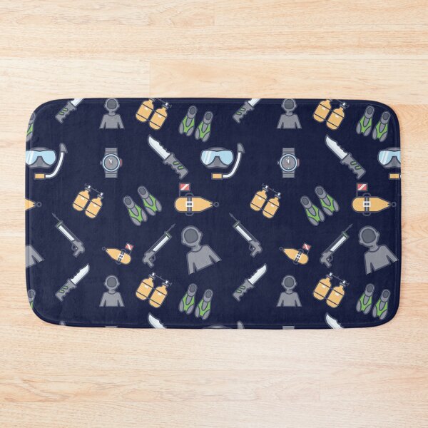 Item preview, Scuba Diving Equipment Pattern designed and sold by frmwrte.