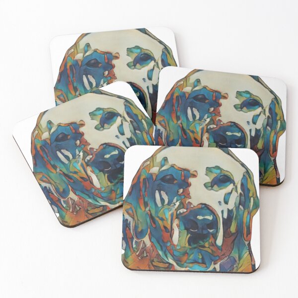 Item preview, Labrador AI abstract modern art Pet dog  designed and sold by coolkiwie.