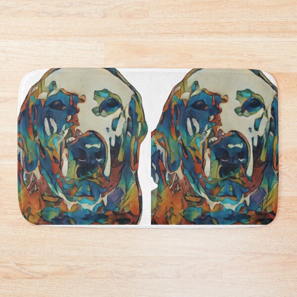Item preview, Labrador AI abstract modern art Pet dog  designed and sold by coolkiwie.