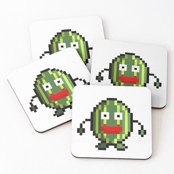 Item preview, Wobbly Watermelon Pixel designed and sold by UntaiStudio.