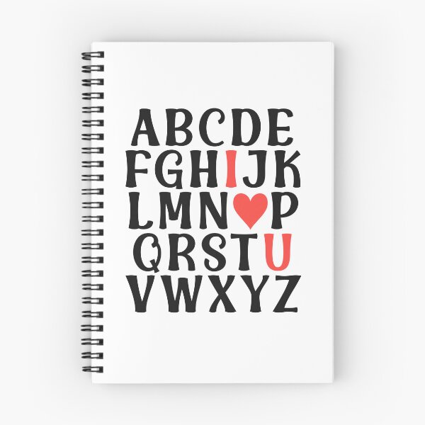 Item preview, Valentine Teacher I Love You Alphabet ABC Letter designed and sold by Dolphin Graphic.