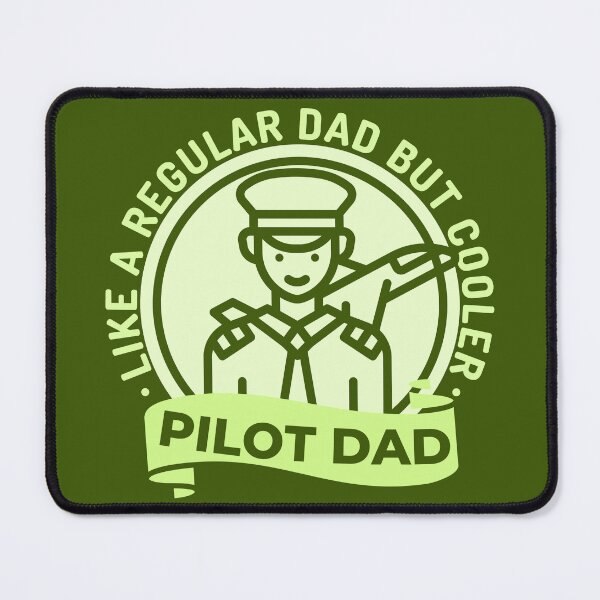 Item preview, Pilot Dad Like A Normal Dad But Cooler designed and sold by designerpriti.