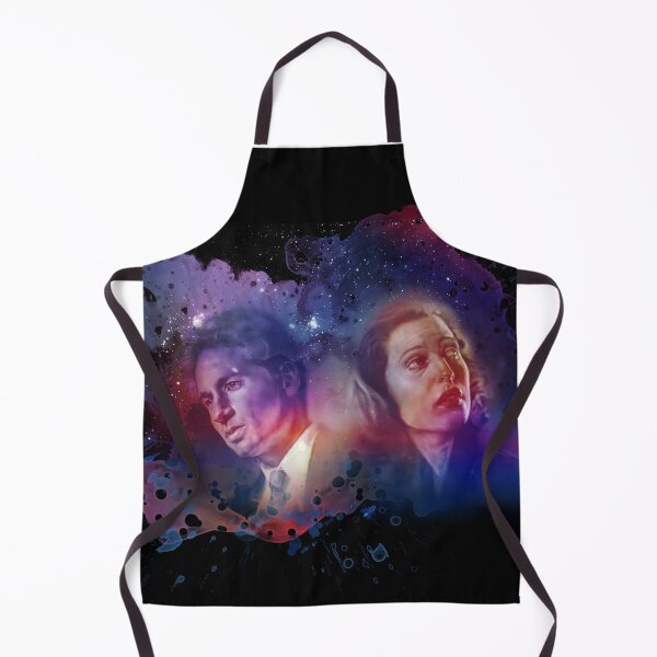 Aperçu de l'œuvre Mulder & Scully dans les étoiles créée et vendue par Colourpuddle.