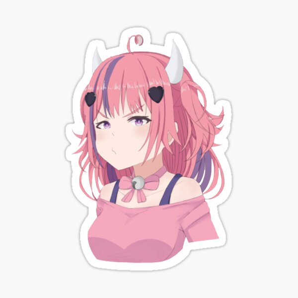 Ironmouse Vshojo Vtuber Sticker For Sale By Artsofracing Redbubble