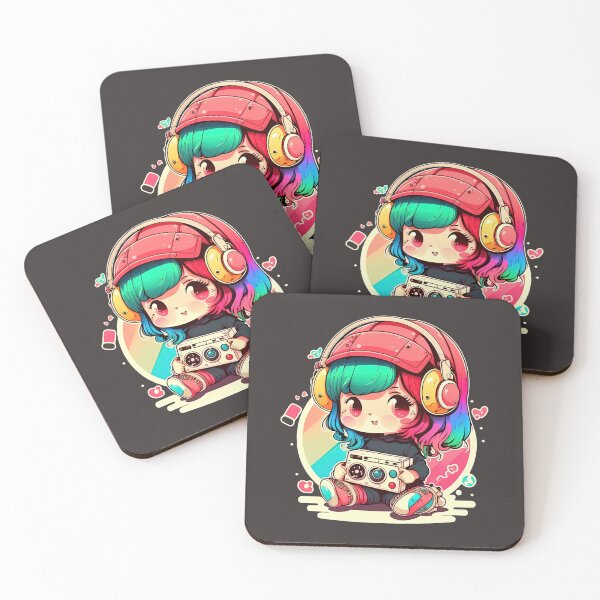 Item preview, Retro Rhapsody, a Cute Girl's Musical Adventure designed and sold by ultra-cute.