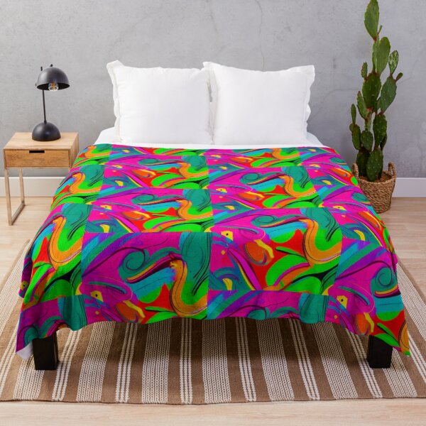 Item preview, Colorful Paint Splatter Pattern designed and sold by Patternomania.