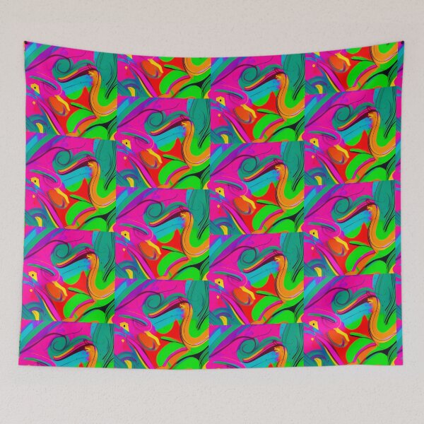 Item preview, Colorful Paint Splatter Pattern designed and sold by Patternomania.