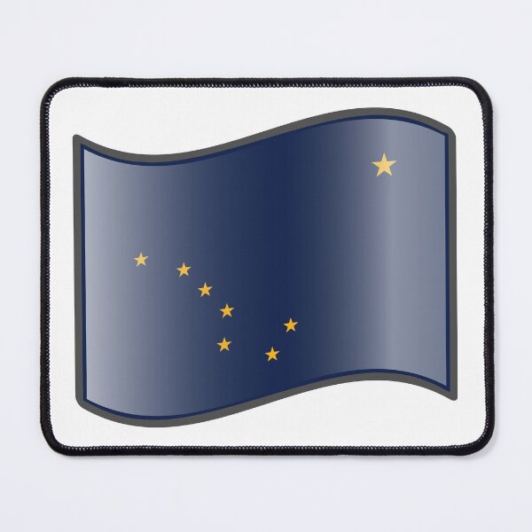 Item preview, Alaska Flag Emoji designed and sold by fergyfilms.