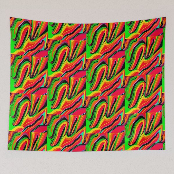 Item preview, Colorful Paint Splatter Pattern designed and sold by Patternomania.