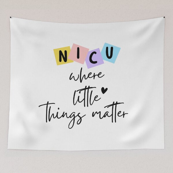 Artikelvorschau, NICU Where Little Things Matter, NICU, Nicu-Krankenschwester, Krankenpflegeschule entworfen und verkauft von redsh2564.
