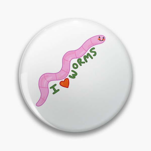 Item preview, I heart worms designed and sold by a-little-loaf.