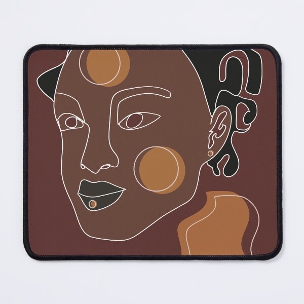 Item preview, Brown Girl With Starter Locs designed and sold by PrintsbyPuleng.