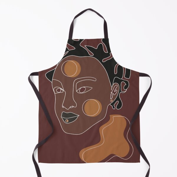 Item preview, Brown Girl With Starter Locs designed and sold by PrintsbyPuleng.
