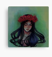 paint the roses red Canvas Print