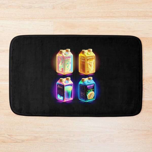 Item preview, Cyberpunk Japanese fruit milk cartons series 12 designed and sold by Christolamber.