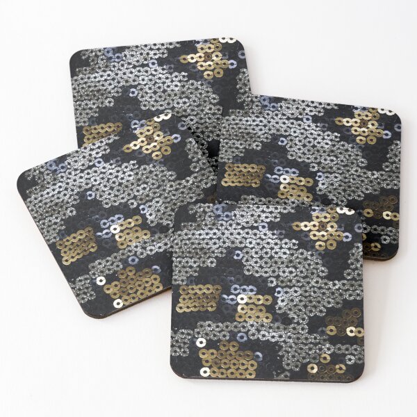 Item preview, leopard print glitter designed and sold by FONESAY.