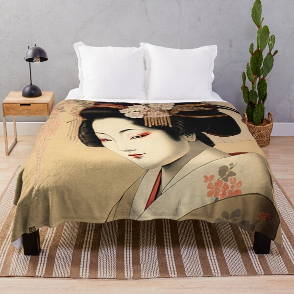 Item preview, Kazumi - geisha / traditional style designed and sold by EnjoyDigitalArt.