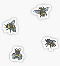 Bee Pattern Sticker