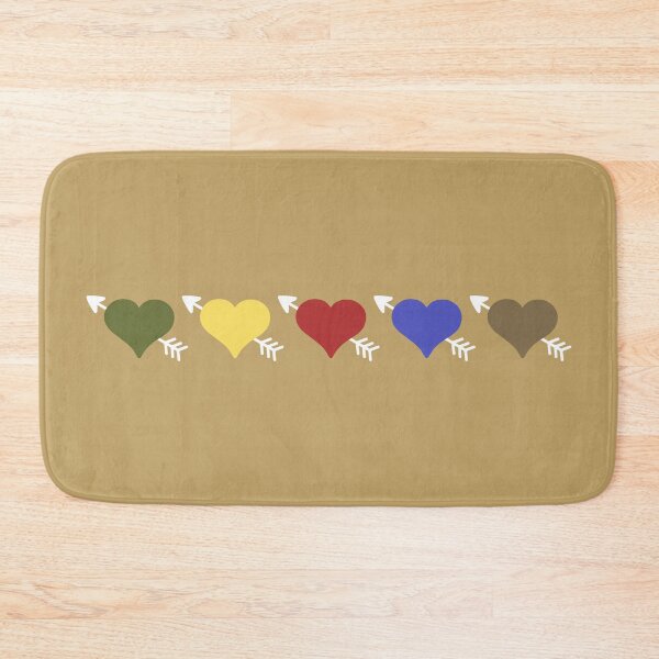 Item preview, Five middle objects heart with arrow pattern 1 designed and sold by LemonCreamyyyy.