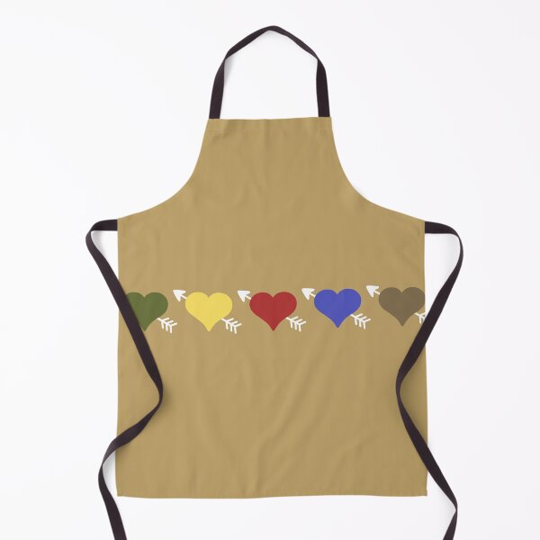 Item preview, Five middle objects heart with arrow pattern 1 designed and sold by LemonCreamyyyy.