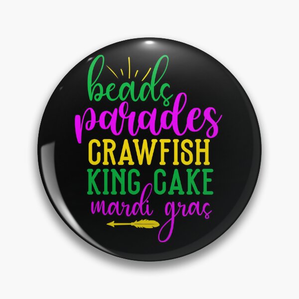 Item preview, Beads, Parades, Crawfish, King Cake, and Mardi Gras designed and sold by BakaDoodles.