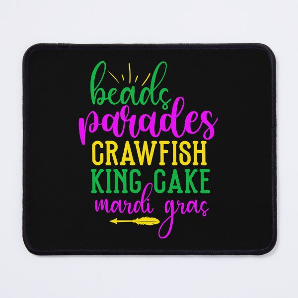 Item preview, Beads, Parades, Crawfish, King Cake, and Mardi Gras designed and sold by BakaDoodles.