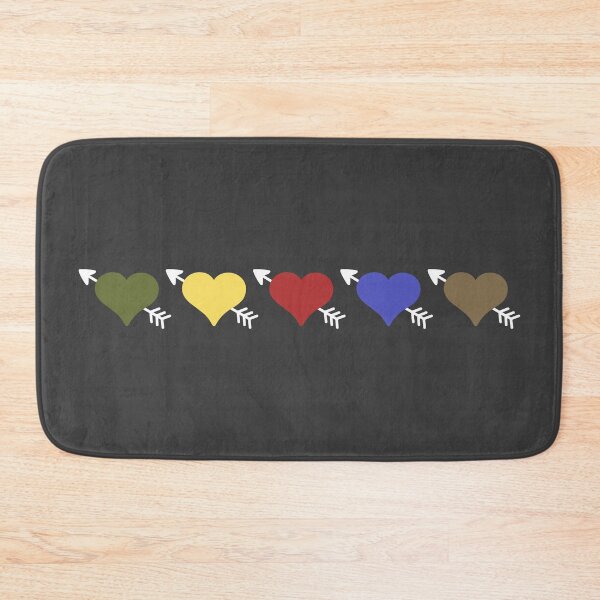 Item preview, Five middle objects heart with arrow pattern 2 designed and sold by LemonCreamyyyy.