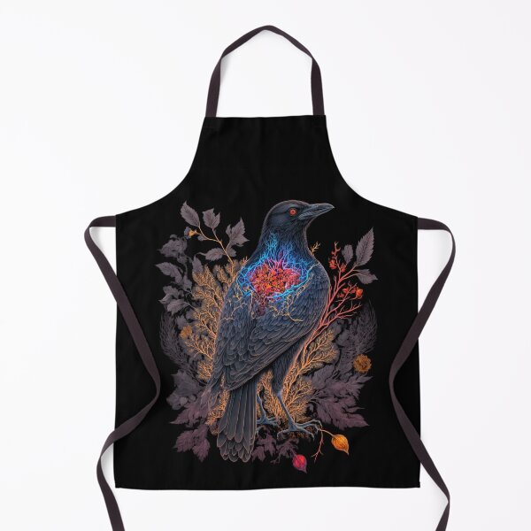 Item preview, floral crow 2 designed and sold by DrSoed.