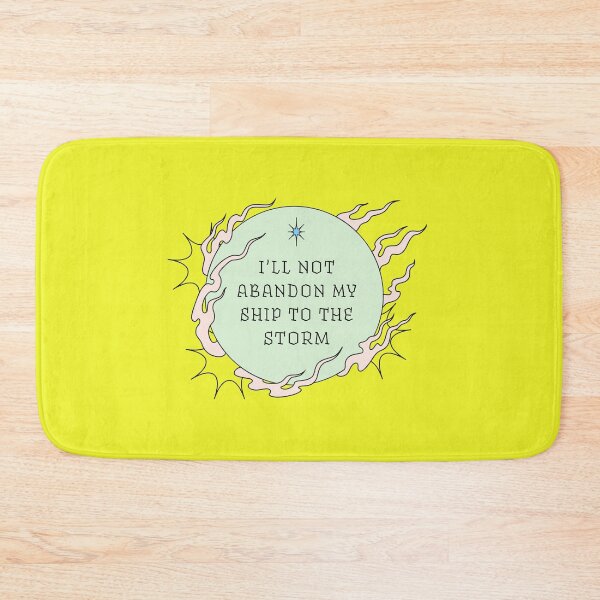 Item preview, I'll Not Abandon My Ship To The Storm | Stoic Quote designed and sold by stoicjimny.