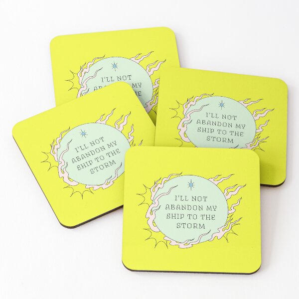 Item preview, I'll Not Abandon My Ship To The Storm | Stoic Quote designed and sold by stoicjimny.