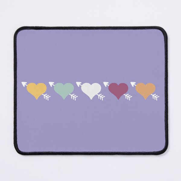 Item preview, Five middle objects heart with arrow pattern 4 designed and sold by LemonCreamyyyy.