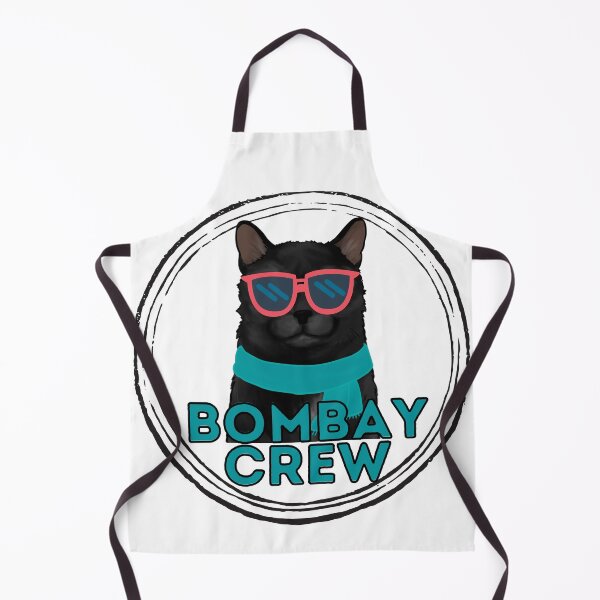 Item preview, Bombay cat crew cool brown cat in sunglasses designed and sold by JoeyGraceCatCo.