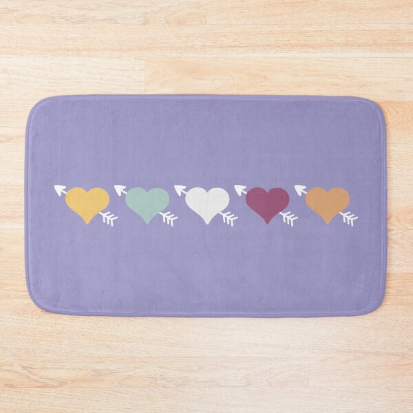 Item preview, Five middle objects heart with arrow pattern 4 designed and sold by LemonCreamyyyy.