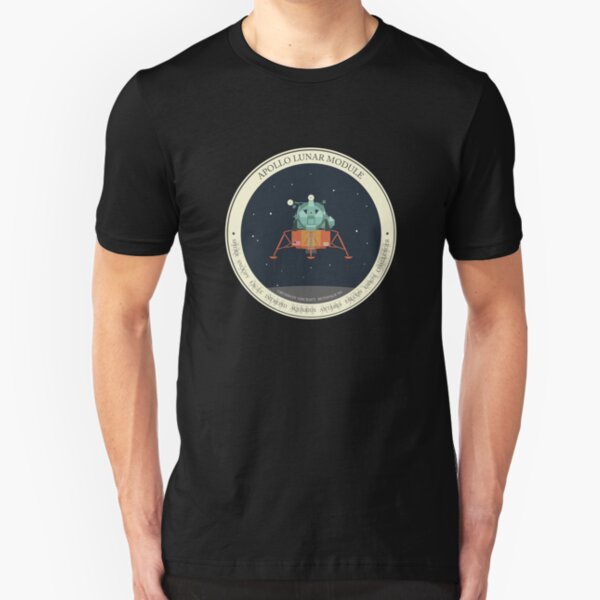 APOLLO LUNAR MODULE Slim Fit T-Shirt