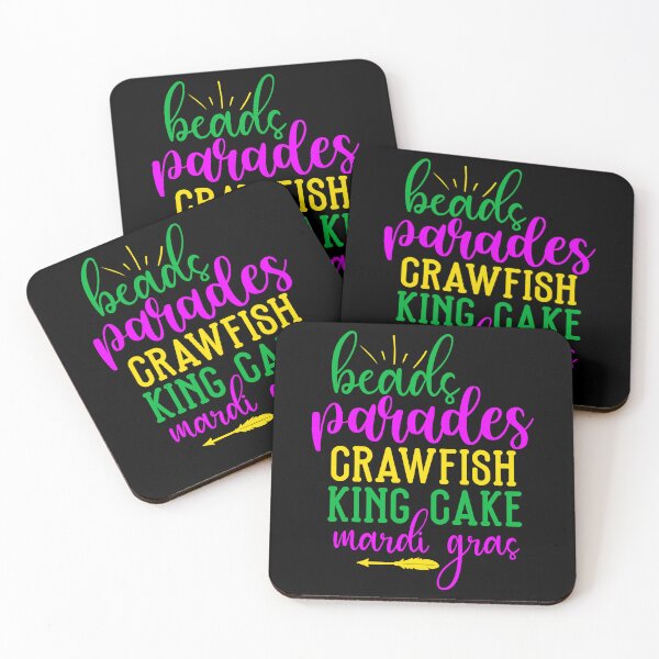 Item preview, Beads, Parades, Crawfish, King Cake, and Mardi Gras designed and sold by BakaDoodles.