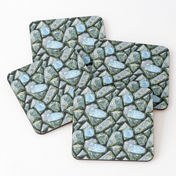 Item preview, Seamless pebbles and stones 2 designed and sold by hendrikspix.