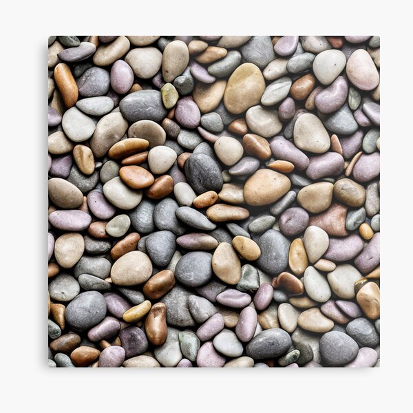 Aperçu de l'œuvre Seamless pebbles and stones 3 créée et vendue par hendrikspix.