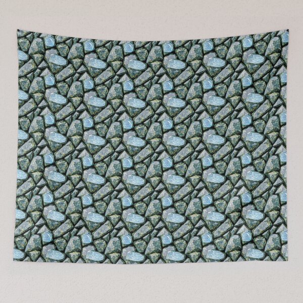 Item preview, Seamless pebbles and stones 2 designed and sold by hendrikspix.