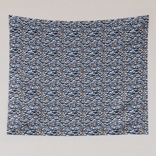 Item preview, Seamless pebbles and stones 7 designed and sold by hendrikspix.