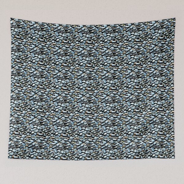 Item preview, Seamless pebbles and stones 9 designed and sold by hendrikspix.
