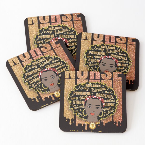 Item preview, Strong Black Nurse, Melanin Queen Healthcare, African American Nurse designed and sold by desireedickens.