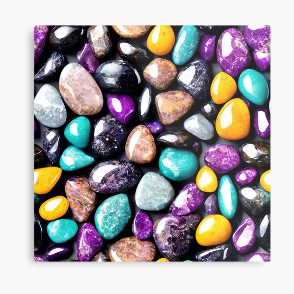 Aperçu de l'œuvre Seamless pebbles and stones 13 créée et vendue par hendrikspix.