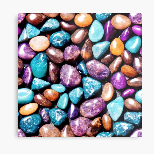 Aperçu de l'œuvre Seamless pebbles and stones 14 créée et vendue par hendrikspix.