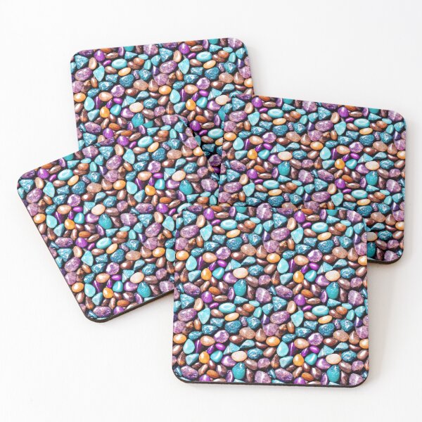 Item preview, Seamless pebbles and stones 14 designed and sold by hendrikspix.